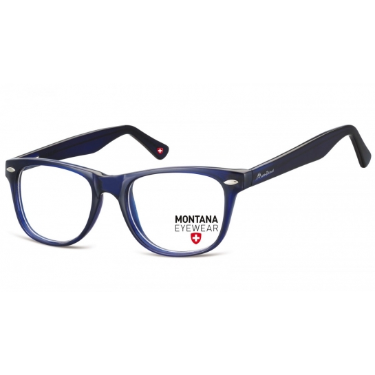 Okulary oprawki optyczne korekcyjne Nerdy Montana MA61D niebieskie